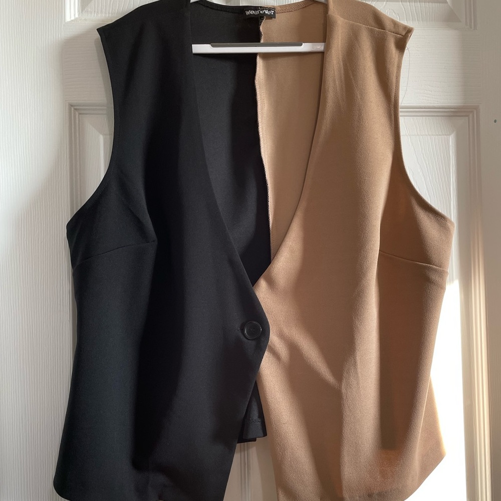 2/$25 - TWO TONED Blazer/Vest